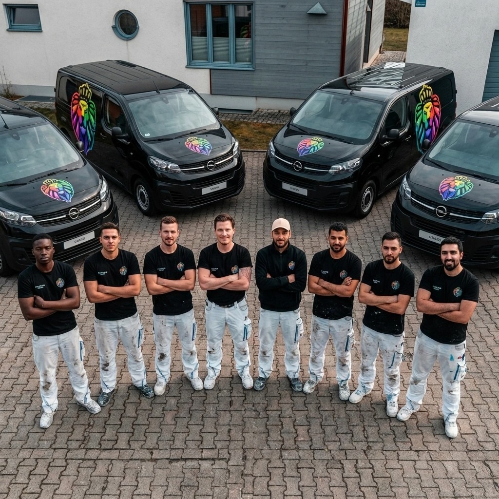 Professional painting team