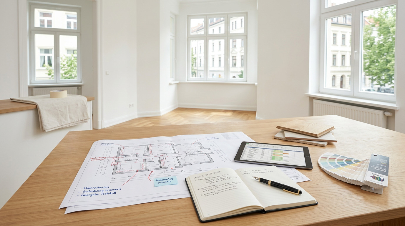 Wohnung renovieren bei Mieterwechsel in München